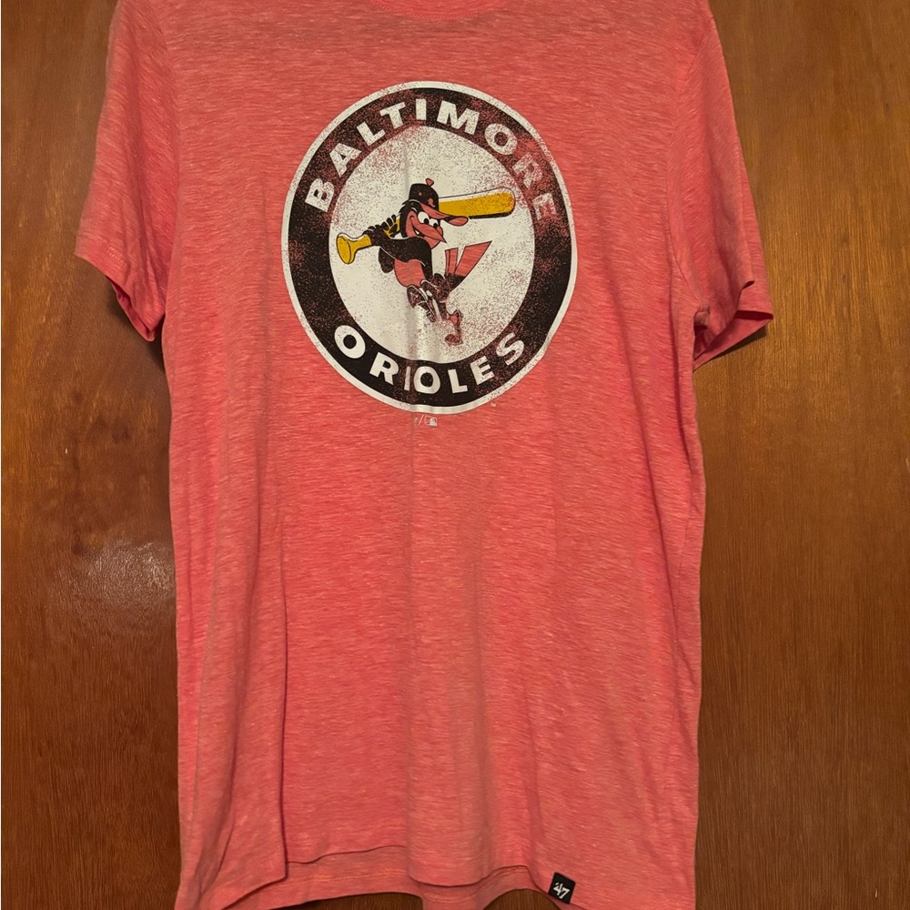Baltimore Orioles Orange Graphic T-Shirt